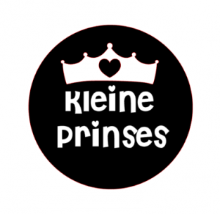 Applicatie kleine prinses velours